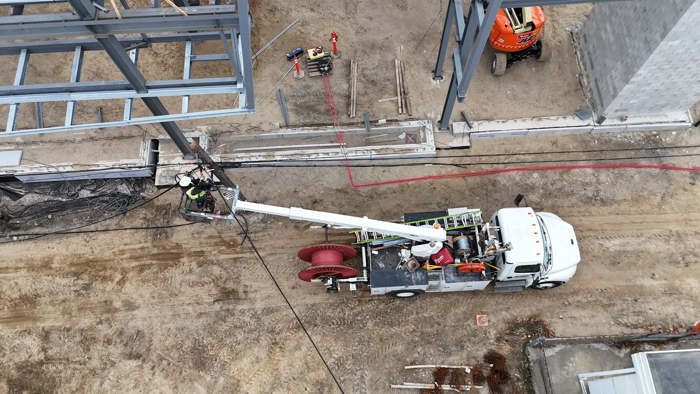 Aerial construction